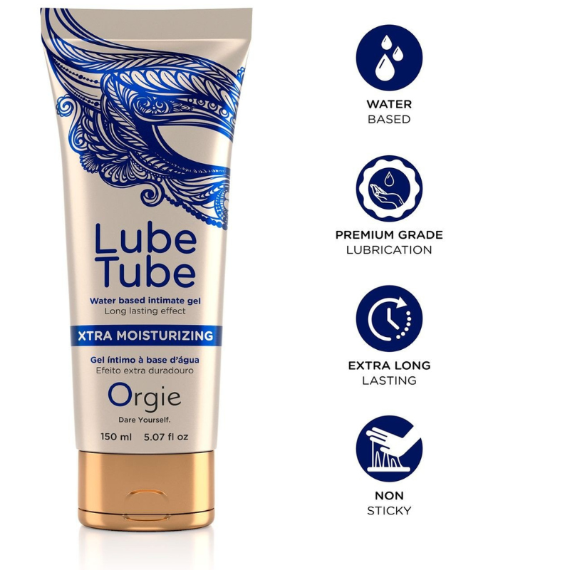 Orgie Lube Tube Xtra Moisturizing Lubricant 150ml