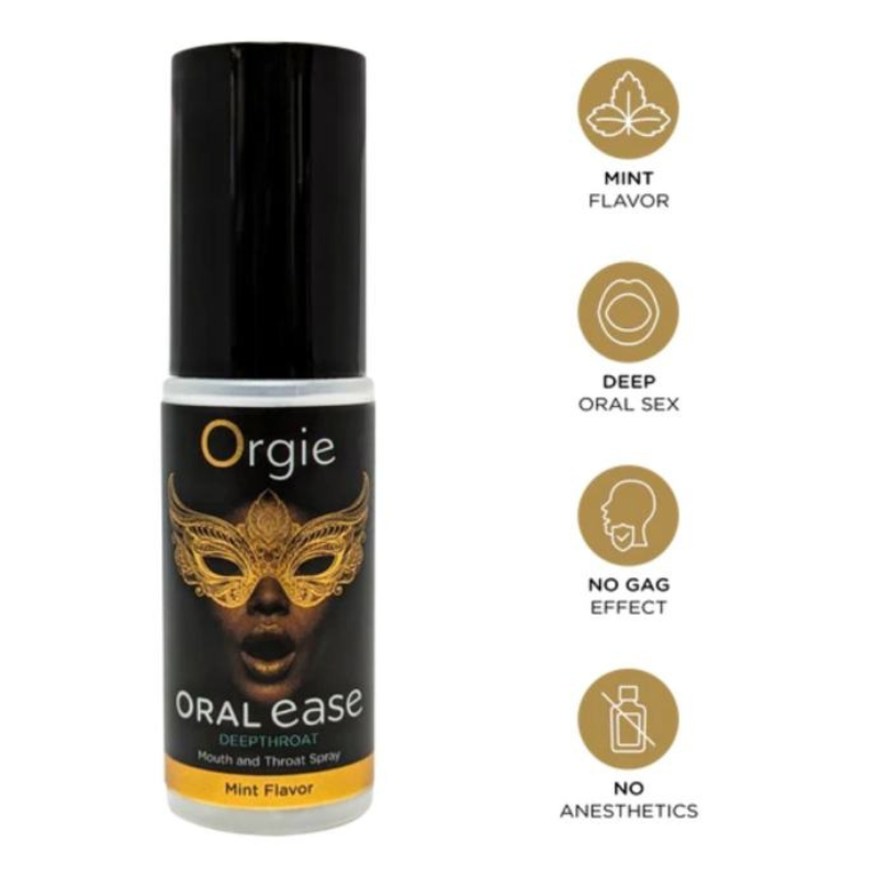 ORGIE ORAL EASE DEEPTHROAT - Mouth and Throat Spray 15ML